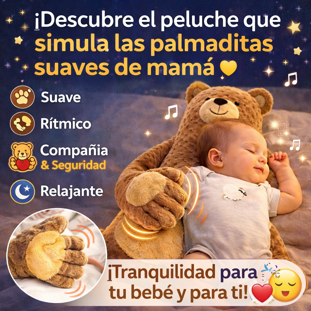 Tu aliado en las noches difíciles, Simula las palmaditas suaves de mamá- Almohada Palmaditas Bebe Ayuda A Domir