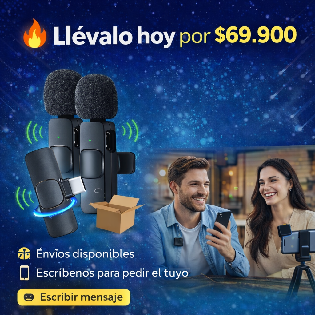 ¿Tus videos se escuchan mal? 🎥 El secreto para que tus videos suenen profesional- micrófono inalámbrico
