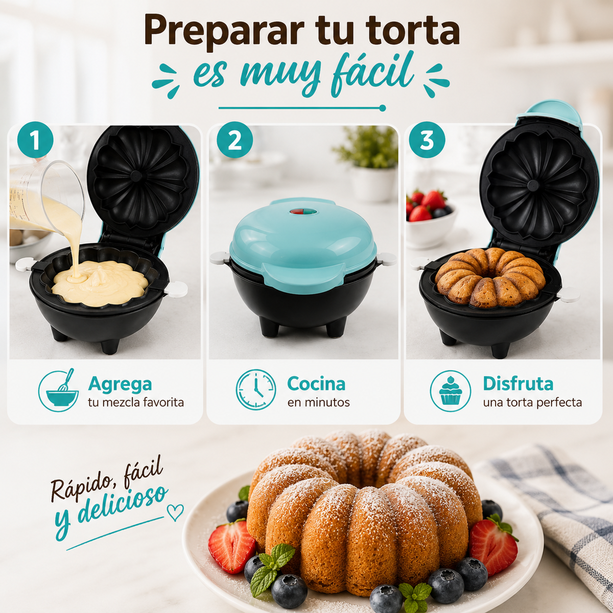 Tu mini pastelería en casa