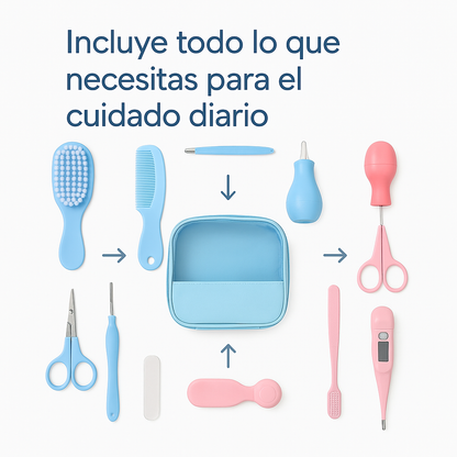 Todo lo que tu bebé necesita en un solo kit - KIT 13 PIEZAS PARA BEBE