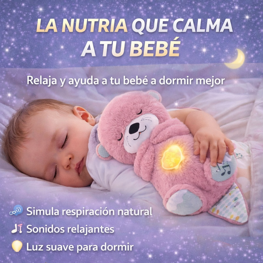 🧸 La Nutria que Ayuda a tu Bebé a Dormir Mejor, sueño Profundo para tu Bebé