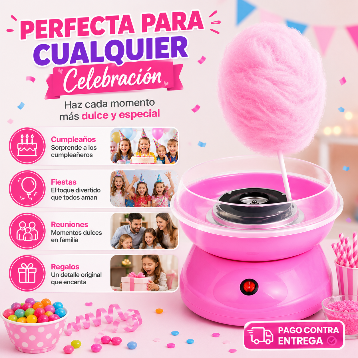 🎂 Haz Cada Cumpleaños Inolvidable 👨‍👩‍👧‍👦 Dulces Momentos en Familia