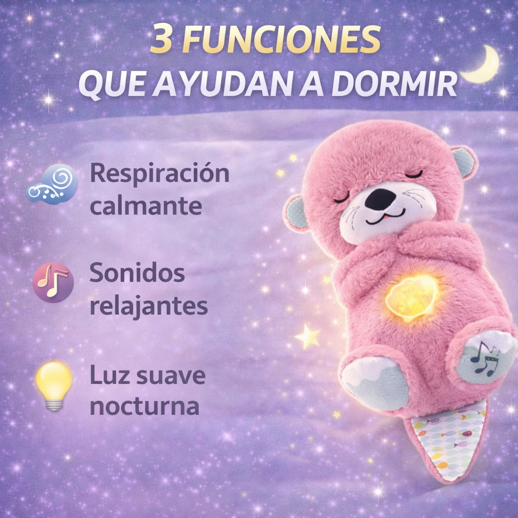 🧸 La Nutria que Ayuda a tu Bebé a Dormir Mejor, sueño Profundo para tu Bebé