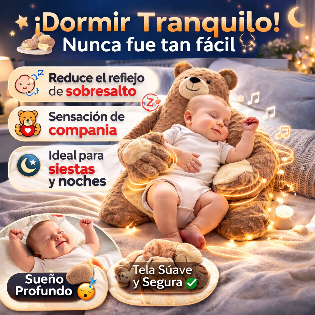Tu aliado en las noches difíciles, Simula las palmaditas suaves de mamá- Almohada Palmaditas Bebe Ayuda A Domir