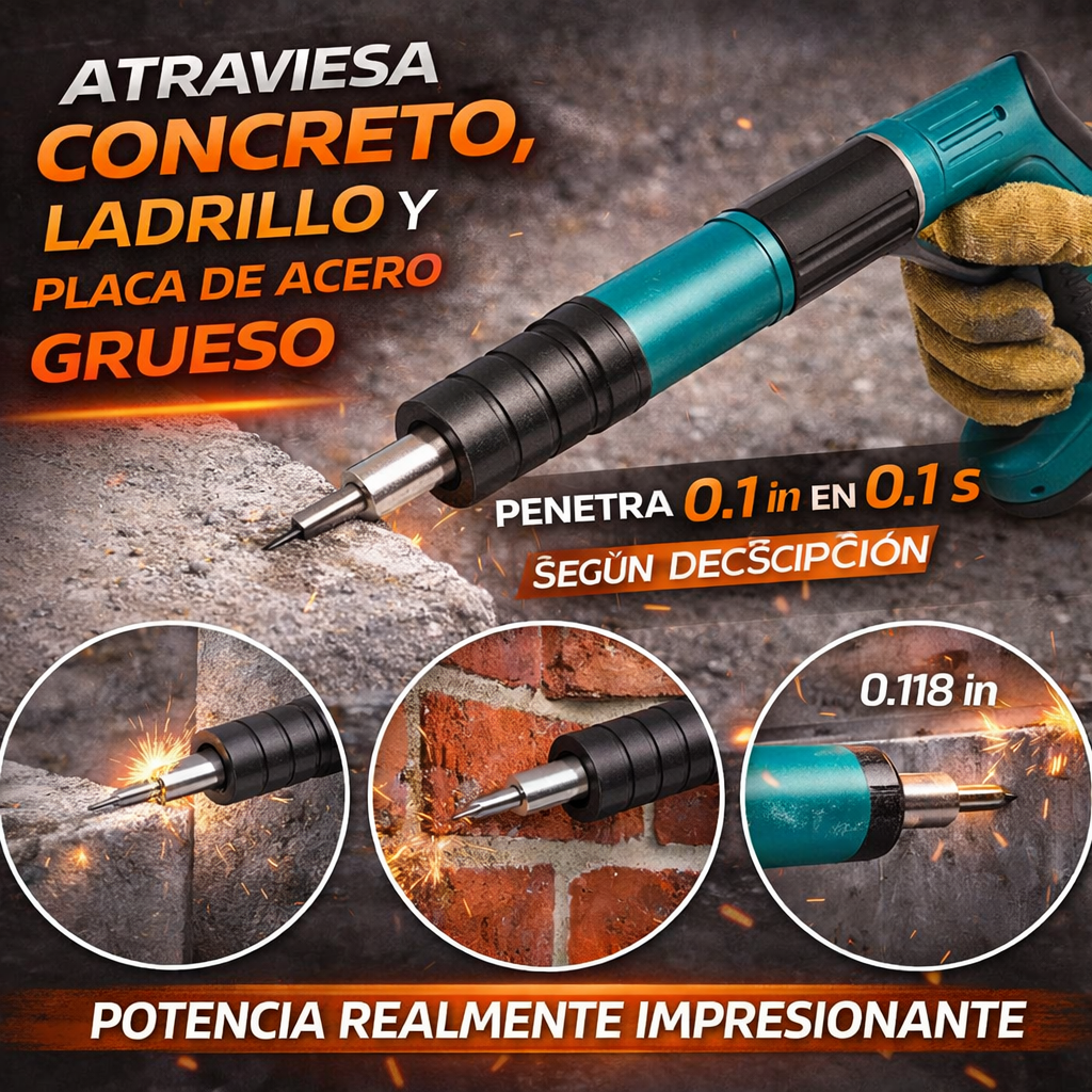 OLVIDA EL TALADRO PARA SIEMPRE – Pistola De Clavos Caja Grande