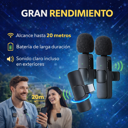 ¿Tus videos se escuchan mal? 🎥 El secreto para que tus videos suenen profesional- micrófono inalámbrico