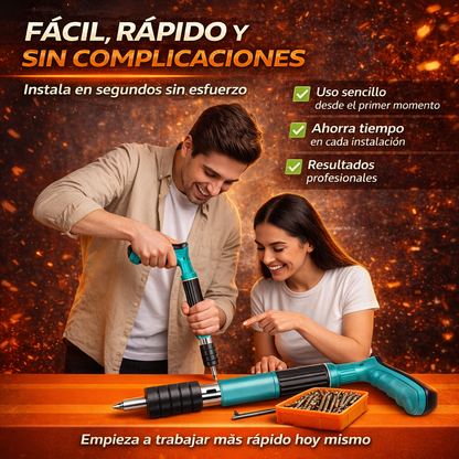 OLVIDA EL TALADRO PARA SIEMPRE – Pistola De Clavos Caja Grande