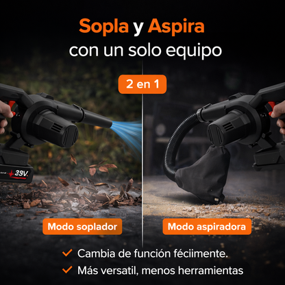 El aliado perfecto para limpiar rápido, Ideal para hogar, auto y taller