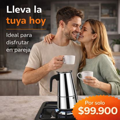 Haz tu café como un experto, diseño clásico, sabor auténtico