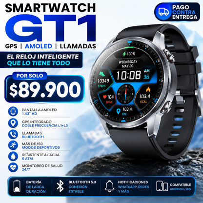 🔥 El Smartwatch Que Lo Tiene Todo, Tecnología Premium En Tu Muñeca