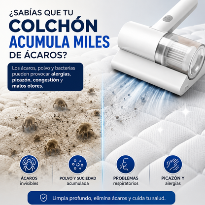 🛏️ ELIMINA POLVO Y ÁCAROS DE TU COLCHÓN ✨ Limpieza profunda para un descanso más saludable