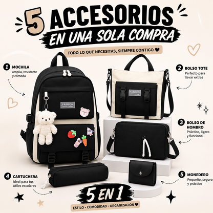 🎒 EL KIT 5 EN 1 QUE TODOS QUIEREN ✨