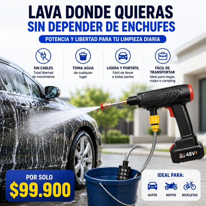 🔥 LAVA DONDE QUIERAS, SIN CABLES, RESULTADOS QUE SE NOTAN DESDE EL PRIMER USO