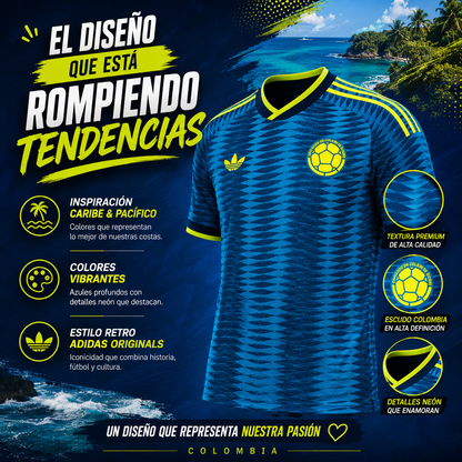 CAMISETA COLOMBIA 2026 CO🔥 La nueva piel que está rompiendo tendencias ⚡