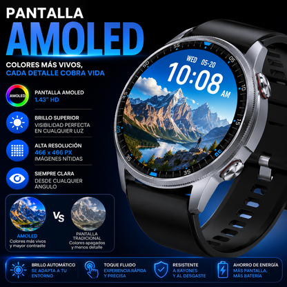 🔥 El Smartwatch Que Lo Tiene Todo, Tecnología Premium En Tu Muñeca
