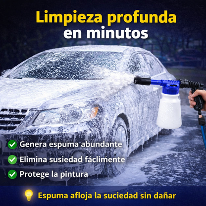 🔥 La forma más fácil de lavar tu carro, pistola espumadora para autos.