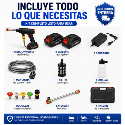 🔥 LAVA DONDE QUIERAS, SIN CABLES, RESULTADOS QUE SE NOTAN DESDE EL PRIMER USO