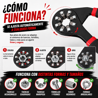Una sola herramienta para todo: Llave Mágica Multifuncional