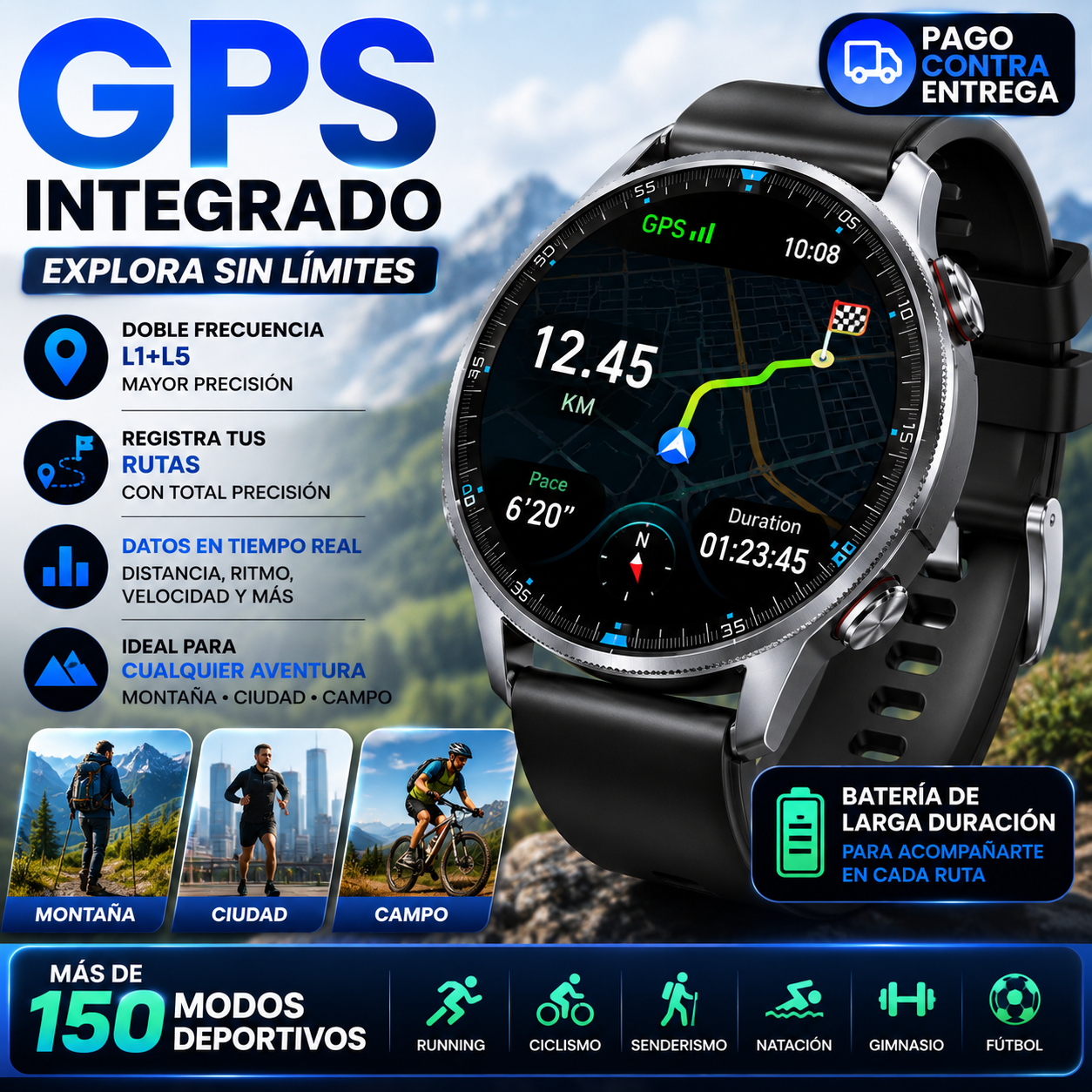 🔥 El Smartwatch Que Lo Tiene Todo, Tecnología Premium En Tu Muñeca