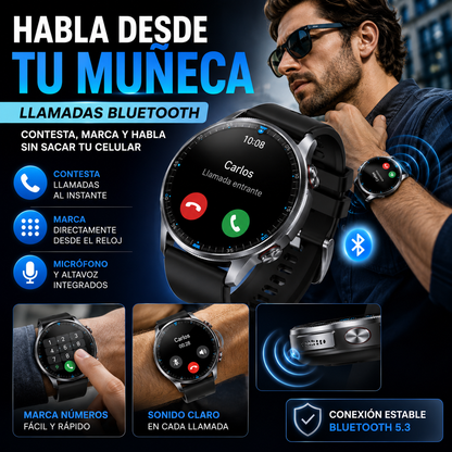 🔥 El Smartwatch Que Lo Tiene Todo, Tecnología Premium En Tu Muñeca