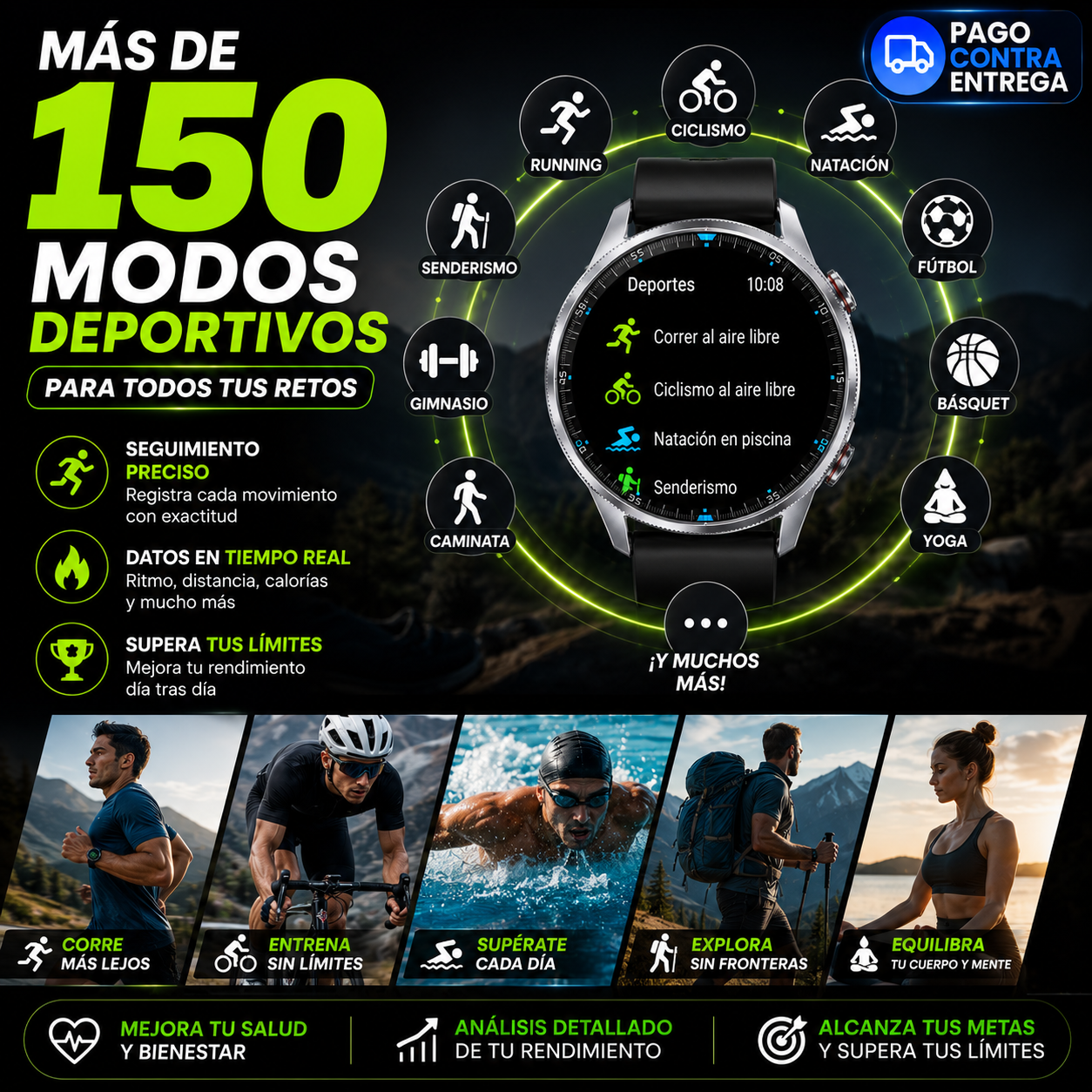 🔥 El Smartwatch Que Lo Tiene Todo, Tecnología Premium En Tu Muñeca