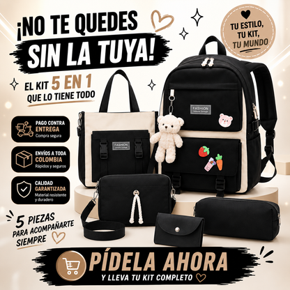 🎒 EL KIT 5 EN 1 QUE TODOS QUIEREN ✨